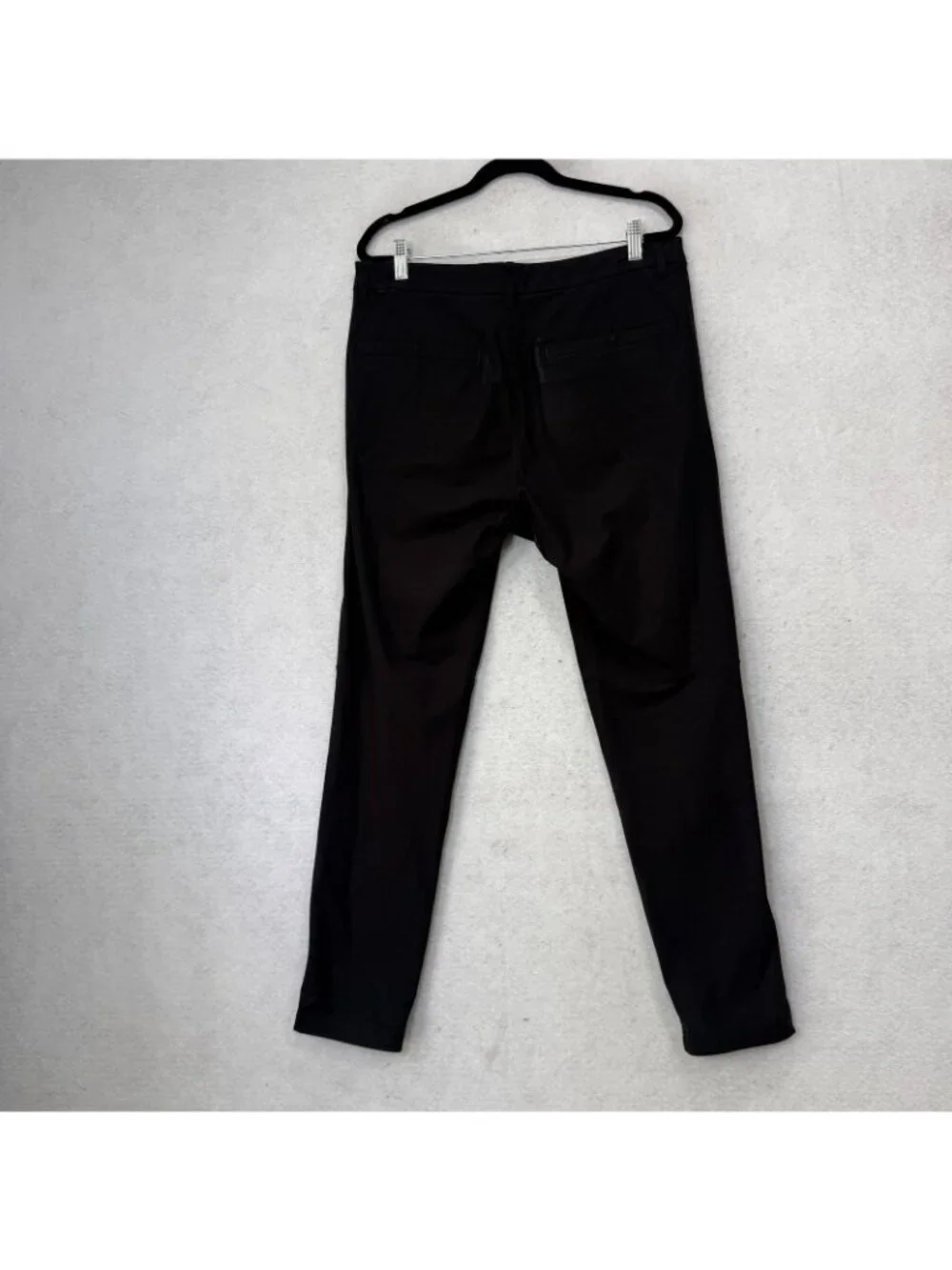 Lululemon Pants Mens 32x30 Black Chino Slim Tapered Stretch Pockets Travel